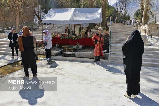 گردشگران نوروزی قلعه فلک الافلاک