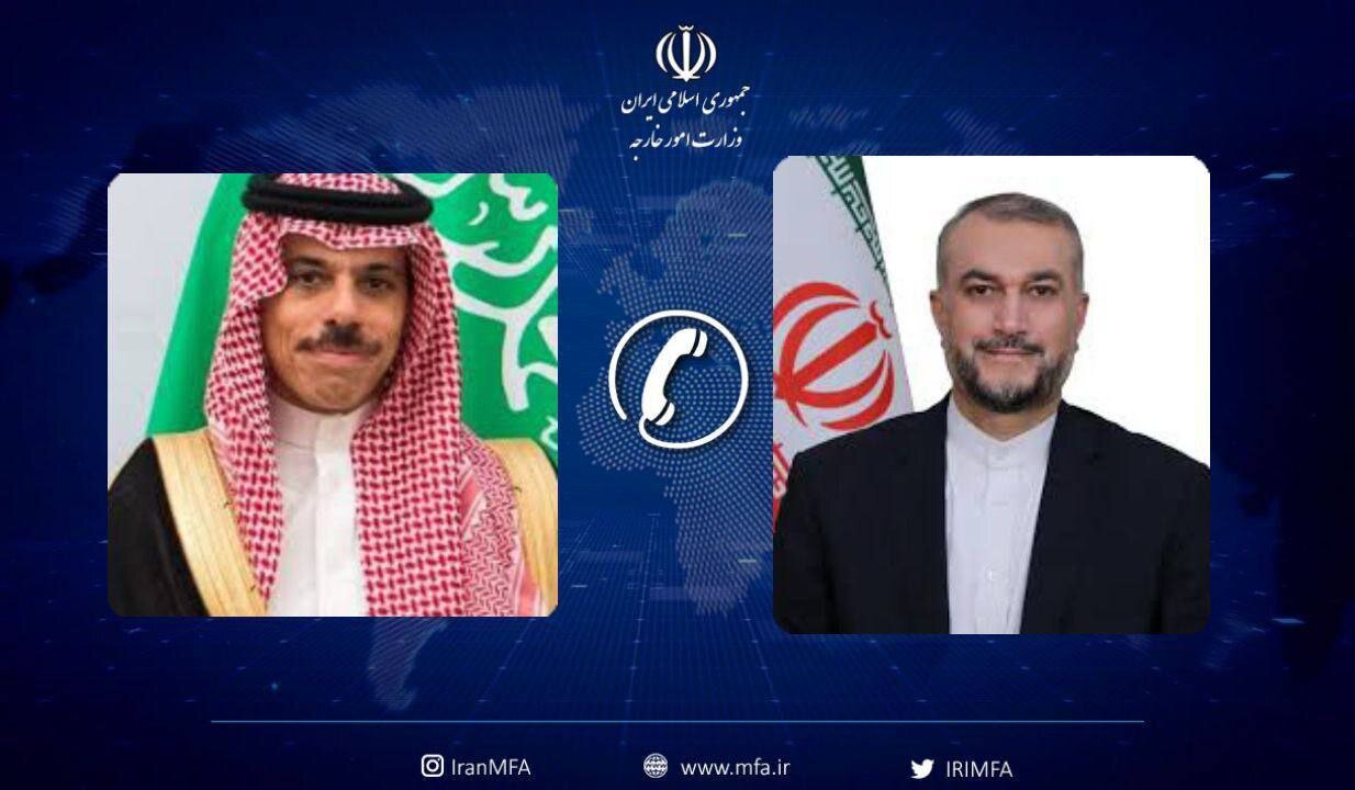 دعوت وزیرخارجه عربستان از امیرعبداللهیان برای تماشای فوتبال