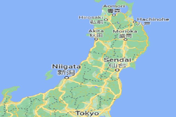 زلزله 6.1 ریشتری در شمال شرق ژاپن