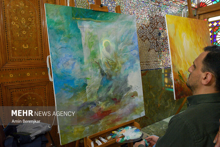 پنج چهره خبرساز «تجسمی ۱۴۰۱»/ هنرمندی که نقش نور و آتش میزند