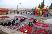 امامزاده سیدعباس (ع) میں "محفل انس با قرآن" کا انعقاد