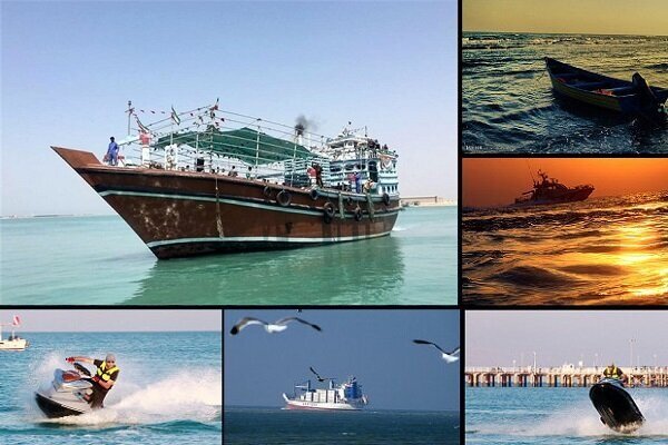 لذت گشت‌های دریایی در بوشهر.  بار بر دوش شناورهای سنتی است