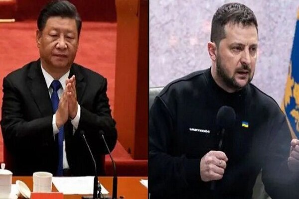 «زلنسکی» همتای چینی خود را به اوکراین دعوت کرد