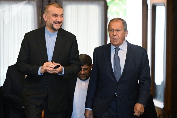 ماسکو میں ایران اور روسی وزرائے خارجہ کی ملاقات