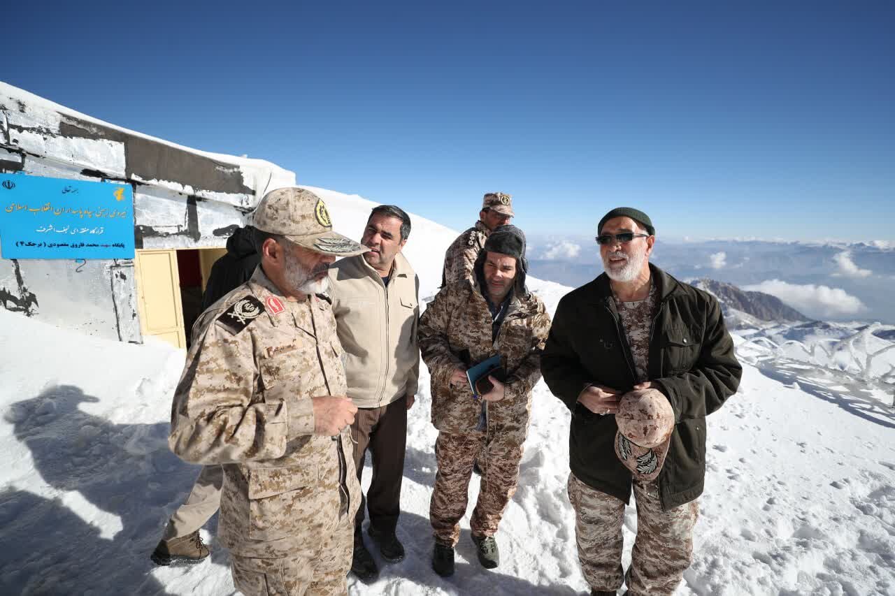 استاندار کرمانشاه از نوار مرزی اورامانات بازدید کرد