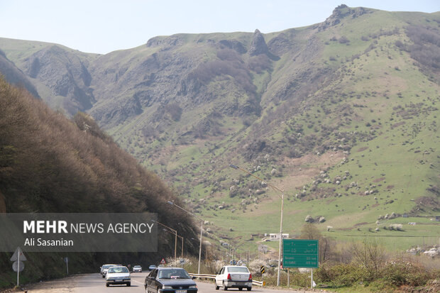 گردنه حیران مقصد گردشگران نوروزی