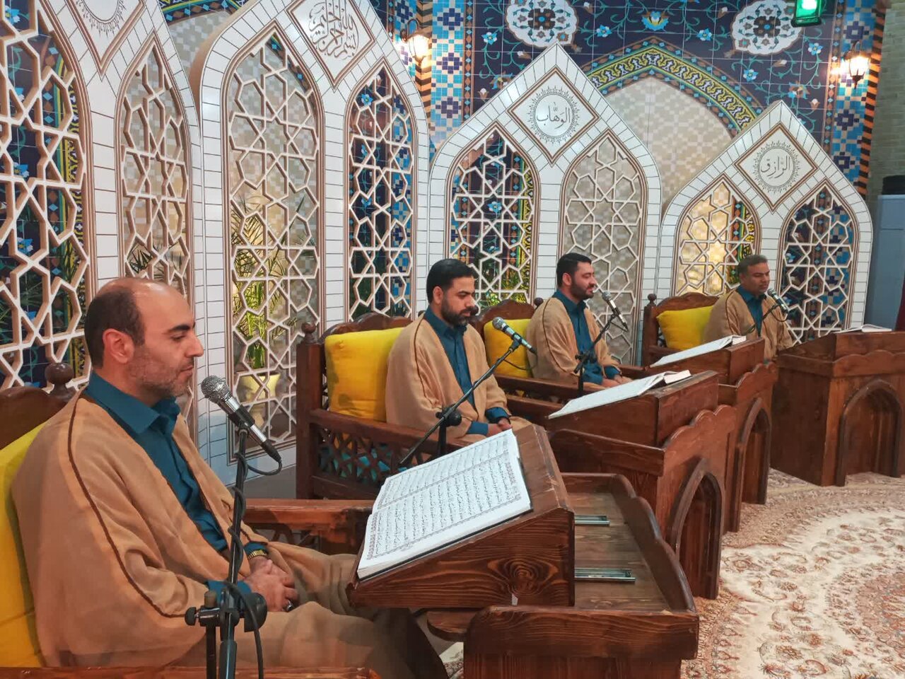 مجلس جزءخوانی در بوشهر برگزار شد/ حضور ۲۵ قاری ممتاز ملی
