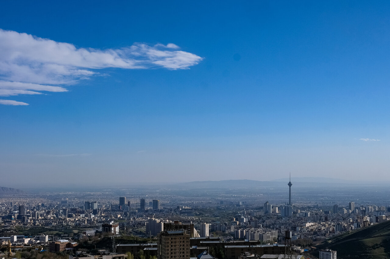 کیفیت هوای تهران در پنجمین روز از اردیبهشت