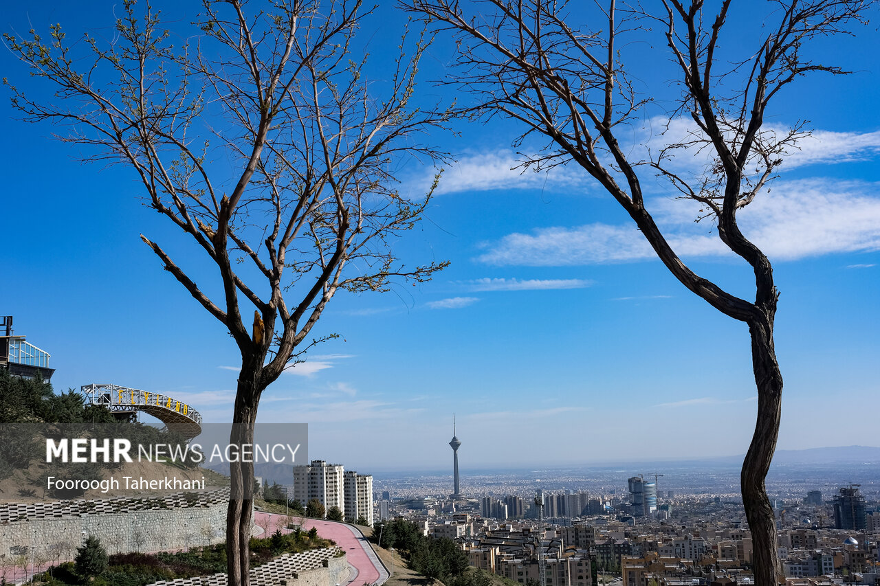 براساس اعلام شرکت کنترل کیفیت هوای شهر تهران شاخص آلودگی هوا بر روی عدد...