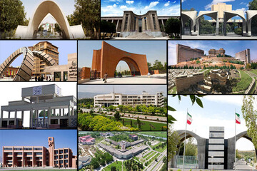 تعداد دانشگاههای برتر ایرانی در رتبه بندیهای جهانی