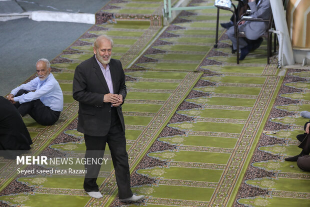 محمد علی رامین در نماز جمعه تهران یازدهم فروردین ماه ۱۴۰۲ حضور دارد