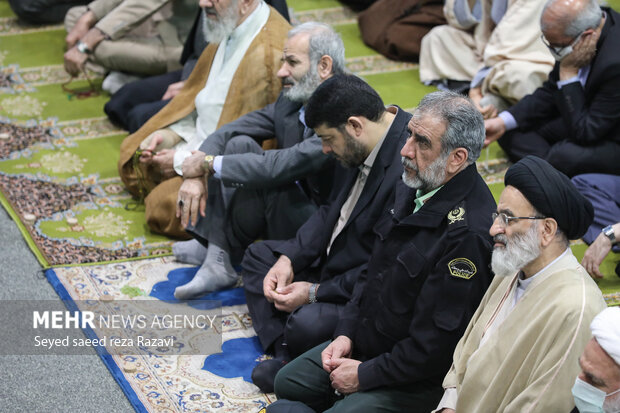  عباسعلی محمدیان فرمانده انتظامی تهران بزرگ در نماز جمعه تهران یازدهم فروردین ماه ۱۴۰۲ حضور دارد