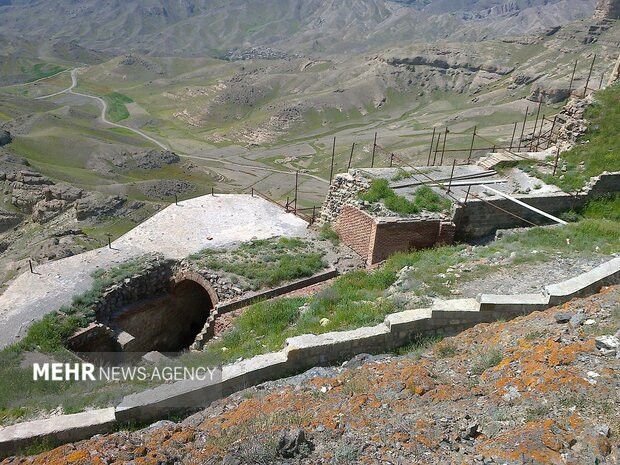 دیوارهای مستحکمی که یادگار دوران کهن اردبیل هستند