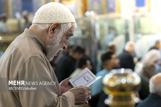 مراسم جزءخوانی قرآن کریم در کربلا