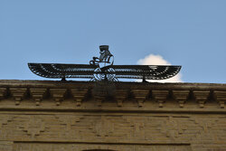 Zoroastrian fire temple, museum in Kerman