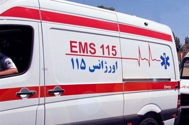 13 نفر بر اثر واژگونی اتوبوس در جاده انار - شهربابک مصدوم شدند