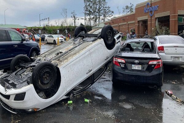 ABD'yi vuran hortumlarda ölü sayısı 26'ya yükseldi ABD'yi vuran hortumlarda ölü sayısı 26'ya yükseldi