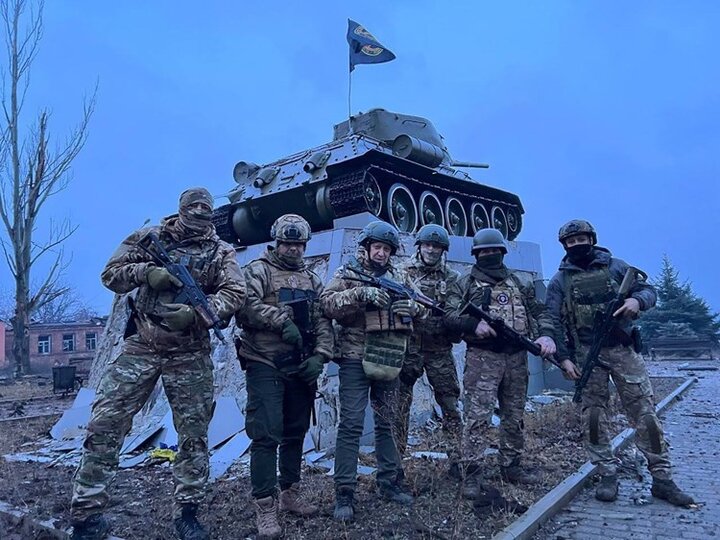 تاکید گروه روسی واگنر بر پیشروی در باخموت 