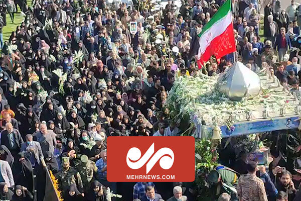 VIDEO: Funeral for martyred IRGC military advisor