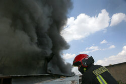 ۵ زن و ۲ مرد در آتش سوزی خیابان هاتف مصدوم شدند
