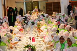جشن روزه اولی‌ها در مسجد صاحب الزمان (عج) شهر فردوسیه برگزار شد