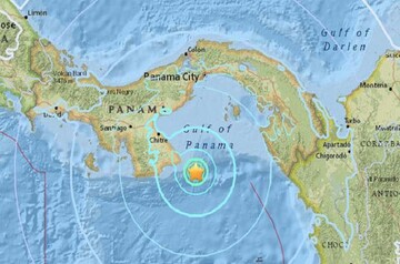 زلزله ۶.۳ ریشتری سواحل پاناما را لرزاند