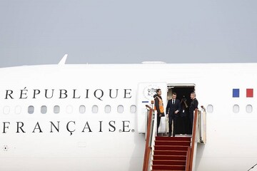 France’s Macron arrives on official visit in Beijing