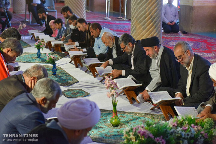 Nasir al-Molk Mosque hosting Quran reciters 