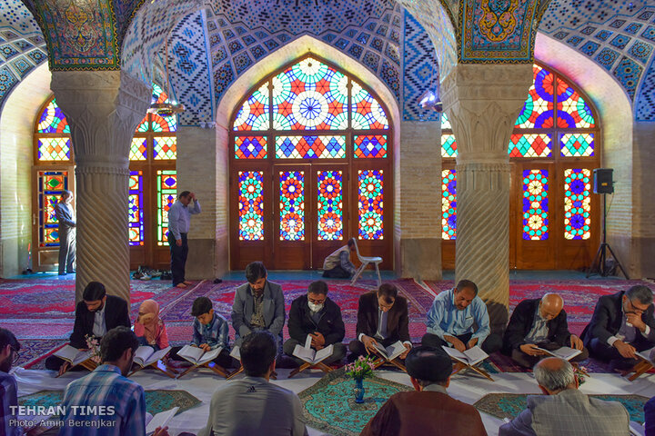 Nasir al-Molk Mosque hosting Quran reciters 