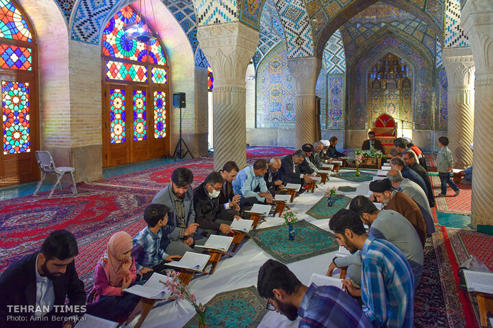 Nasir al-Molk Mosque hosting Quran reciters 