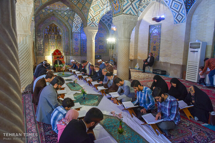 Nasir al-Molk Mosque hosting Quran reciters 