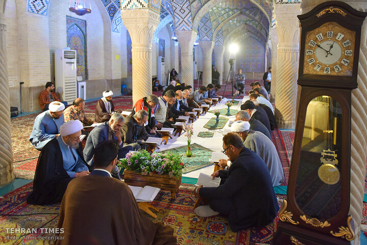 Nasir al-Molk Mosque hosting Quran reciters 