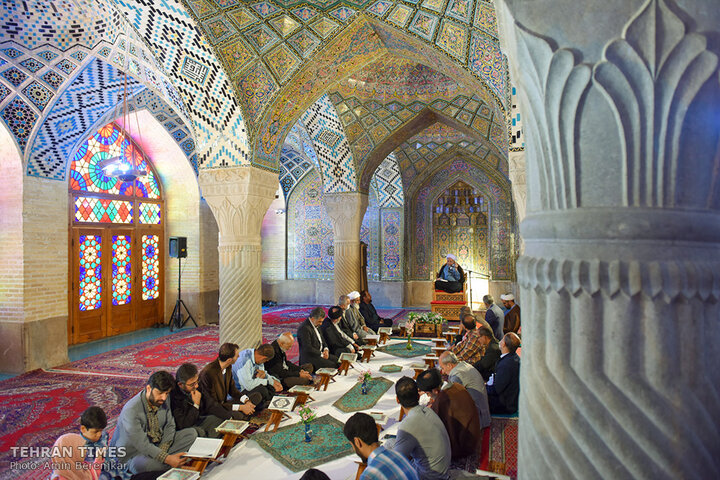 Nasir al-Molk Mosque hosting Quran reciters 