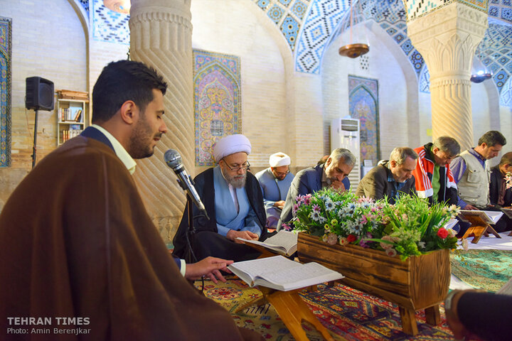 Nasir al-Molk Mosque hosting Quran reciters 