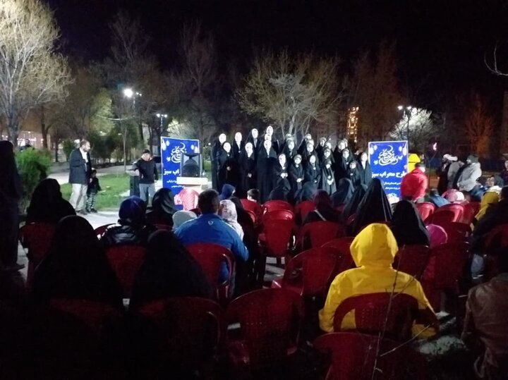 نشاط شبهای ماه رمضان با برنامه فرهنگی «محراب سبز» در اردبیل