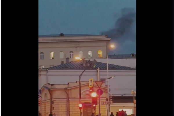 Fire reported at Russian defense ministry compound 