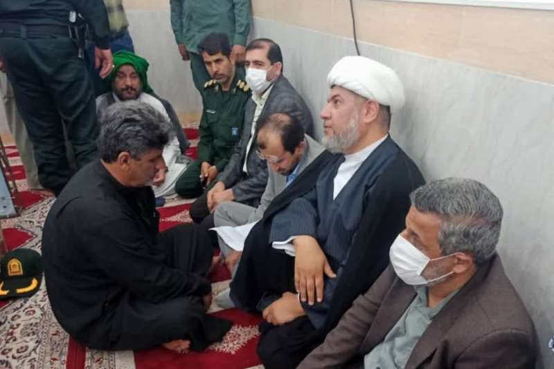 حضور مسئولان دادگستری خوزستان در مناطق محروم اهواز