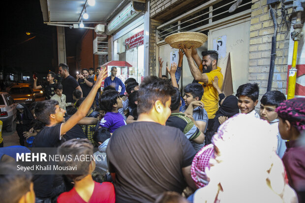 مراسم گرگیعان در اغلب مناطق خوزستان برگزار شد