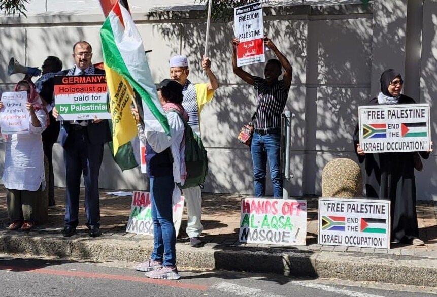 مسجد اقصیٰ میں اسرائیلی جارحیت کے خلاف فلسطین بھر میں مظاہرے