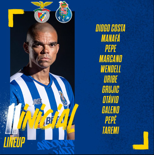 طارمی در ترکیب پورتو مقابل بنفیکا