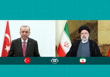 الرئيسان الإيراني والتركي يبحثان التطورات الأخيرة في فلسطين