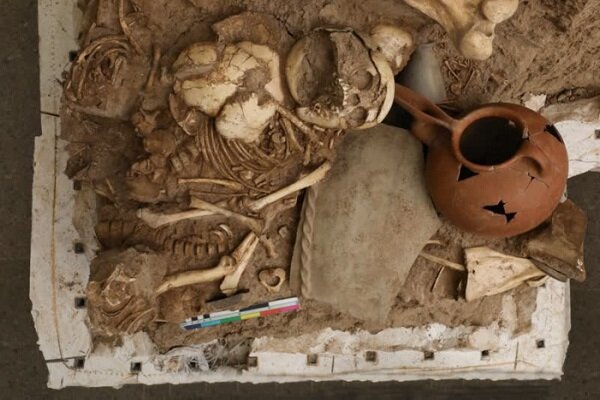 کشف اسکلت کودکان سه هزار ساله 