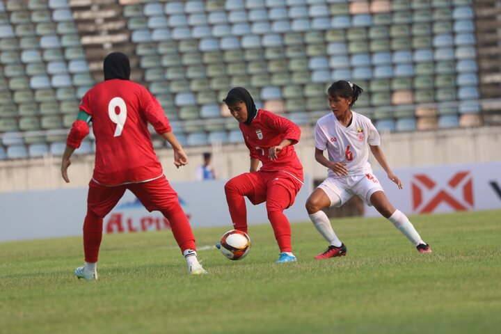 صعود تیم فوتبال زنان ایران به مرحله دوم انتخابی المپیک