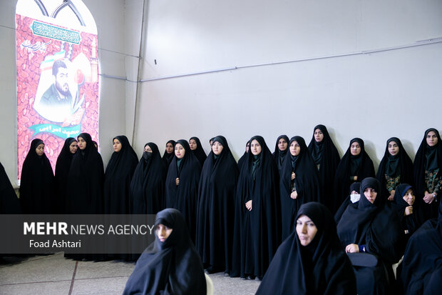 مراسم بزرگداشت شهیدان مدافع حرم میلاد حیدری و مقداد مهقانی صبح روز شنبه ۱۹ فروردین ماه ۱۴۰۲ با حضور خانواده شهدا و مقامات لشگری در محل ستاد کل سپاه پاسدارن انقلاب اسلامی برگزار شد