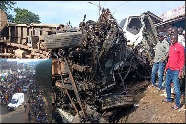 10 killed in Kenya as truck crashes into pedestrians