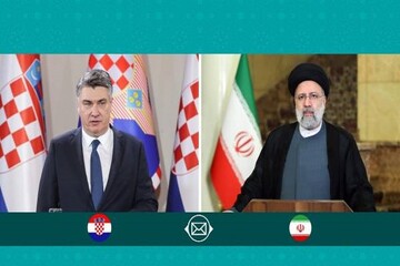 رئیس جمهور کرواسی عید نوروز را به حجت الاسلام رئیسی تبریک گفت