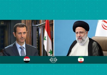 صہیونی ریاست کی تباہی کے آثار واضح ہورہے ہیں، ایران اور شام کے صدور کی ٹیلیفونک گفتگو