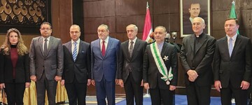 Syrian president awards Iranian ambassador Sobhani