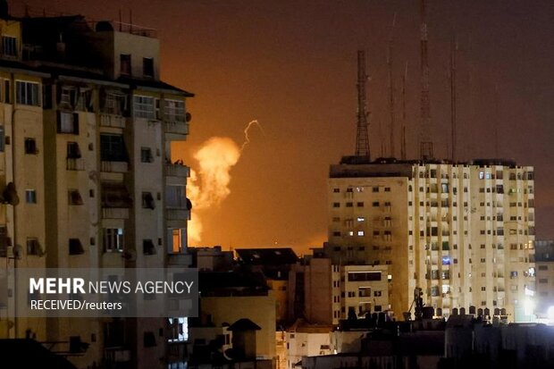 حمله رژیم صهیونستی به غزه