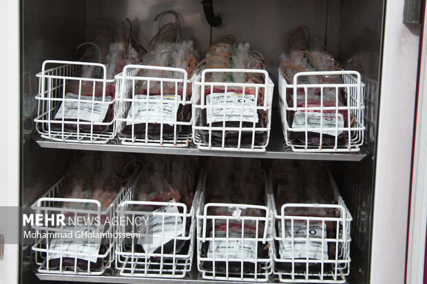 تیم سیار انتقال خون استان کرمانشاه در سرپل ذهاب